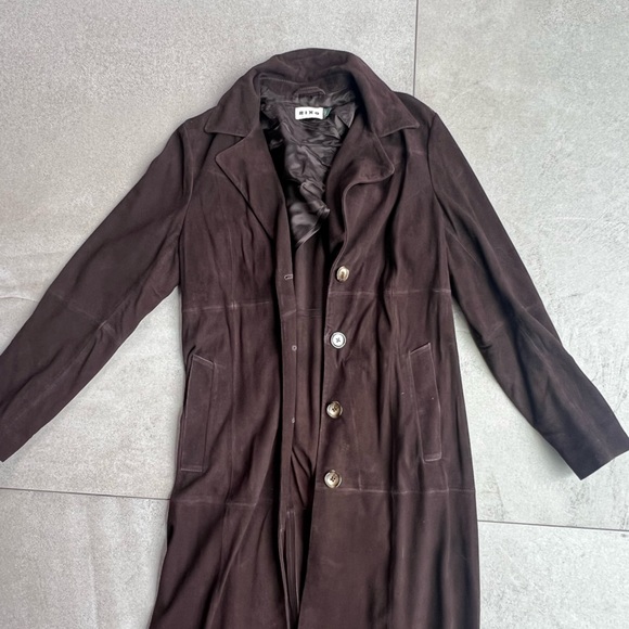 Rixo London Astraea suede coat - Picture 8 of 11